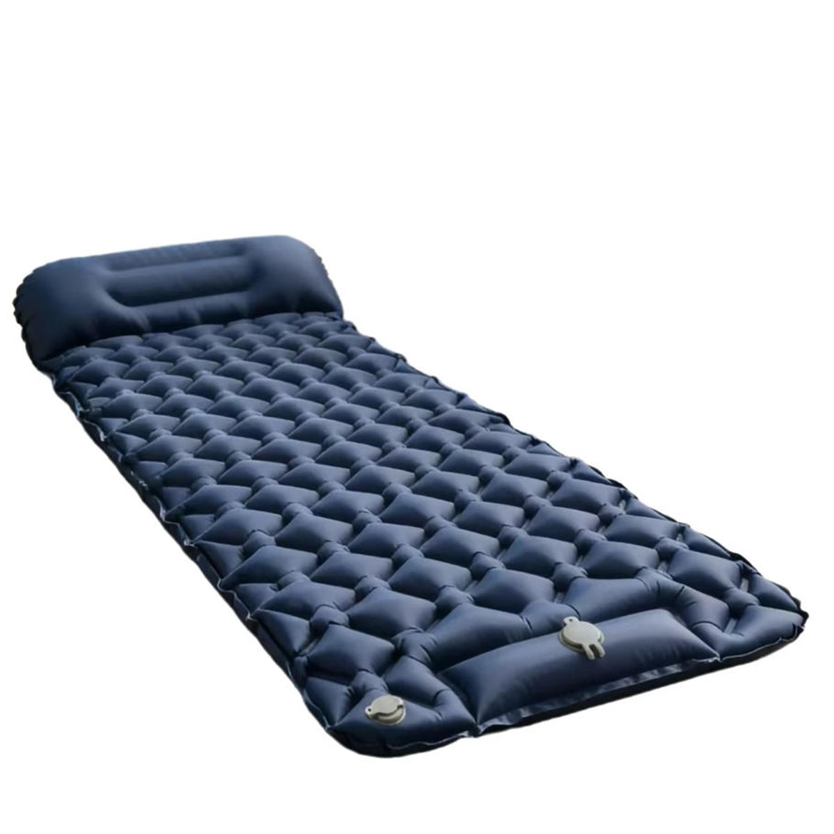Outdoor Camping Inflatable Tent - ที่นอนเป่าลมอัตโนมัติสำหรับเต็นท์แคมป์ปิ้งกลางแจ้ง, แผ่นรองนอน, แผ่นรองเป่าลมแบบใช้เท้าเปิดใช้งานได้สะดวก, แบบเดี่ยวหรือแบบคู่