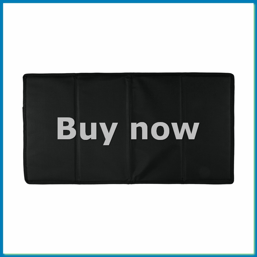 Outdoor Camping Accessories - แผ่นรองรถเข็นพับได้สำหรับตั้งแคมป์, อุปกรณ์เสริมรถเข็นพับได้แบบพกพาสำหรับกิจกรรมกลางแจ้ง ขนาด 100x50 ซม.-ABHG