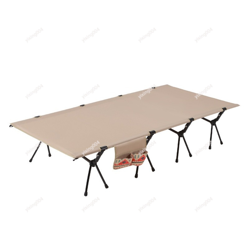 Outdoor Camping Cot - เตียงพับอลูมิเนียมน้ำหนักเบา กว้าง 90 ซม. สำหรับตั้งแคมป์กลางแจ้ง เต็นท์เดินทาง