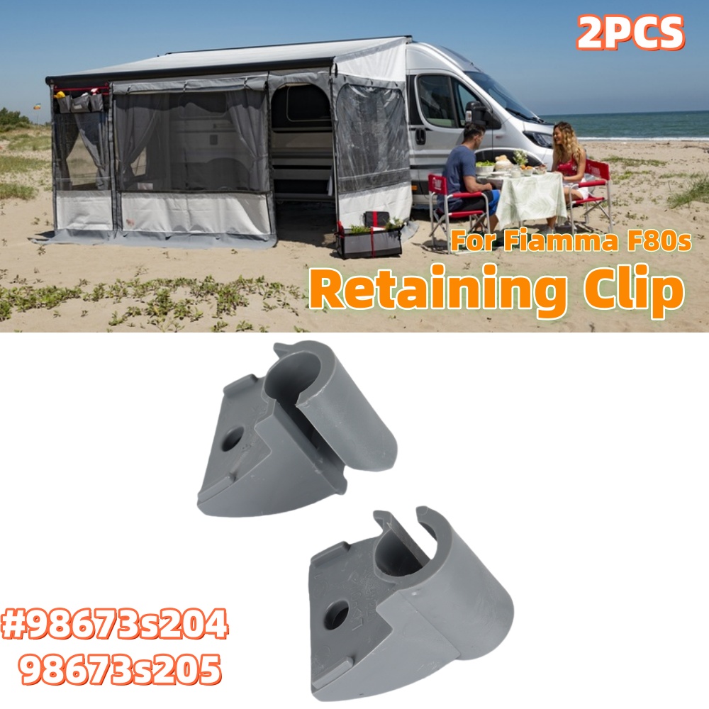Outdoor Camping Van - คลิปล็อคขาซ้ายขวาสำหรับกันสาด RV รุ่น 98673s204 98673s205 สำหรับ