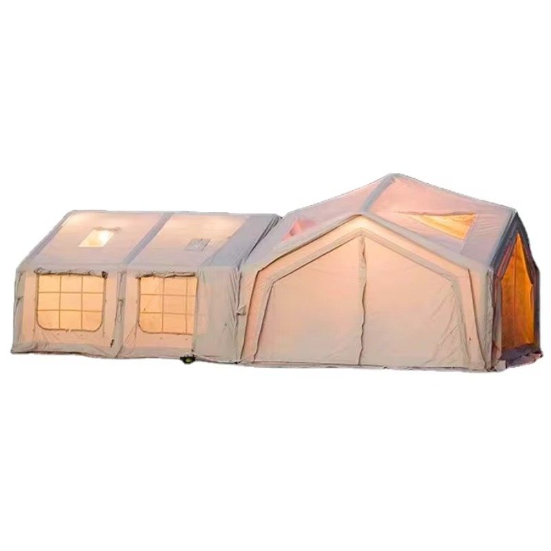 Outdoor Camping Inflatable Tent - เต็นท์ลมขนาดใหญ่ ปี 2026 สำหรับครอบครัว กันน้ำ สำหรับตั้งแคมป์กลางแจ้ง