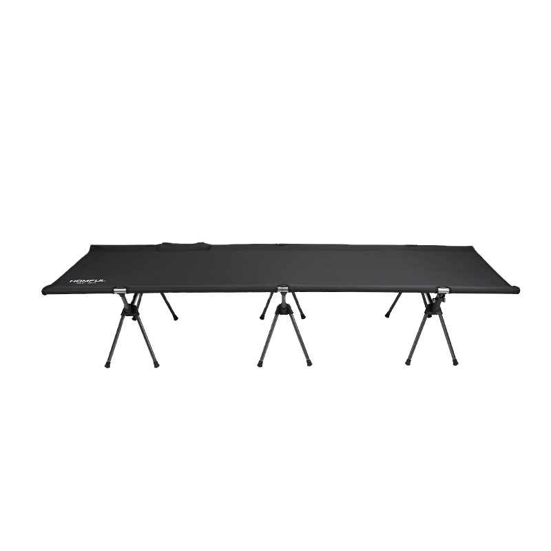 Outdoor Camping Cot - เตียงพับสำหรับตั้งแคมป์ปรับระดับความสูงได้ พกพาสะดวกสำหรับการนอนกลางแจ้ง ราคาพิเศษ