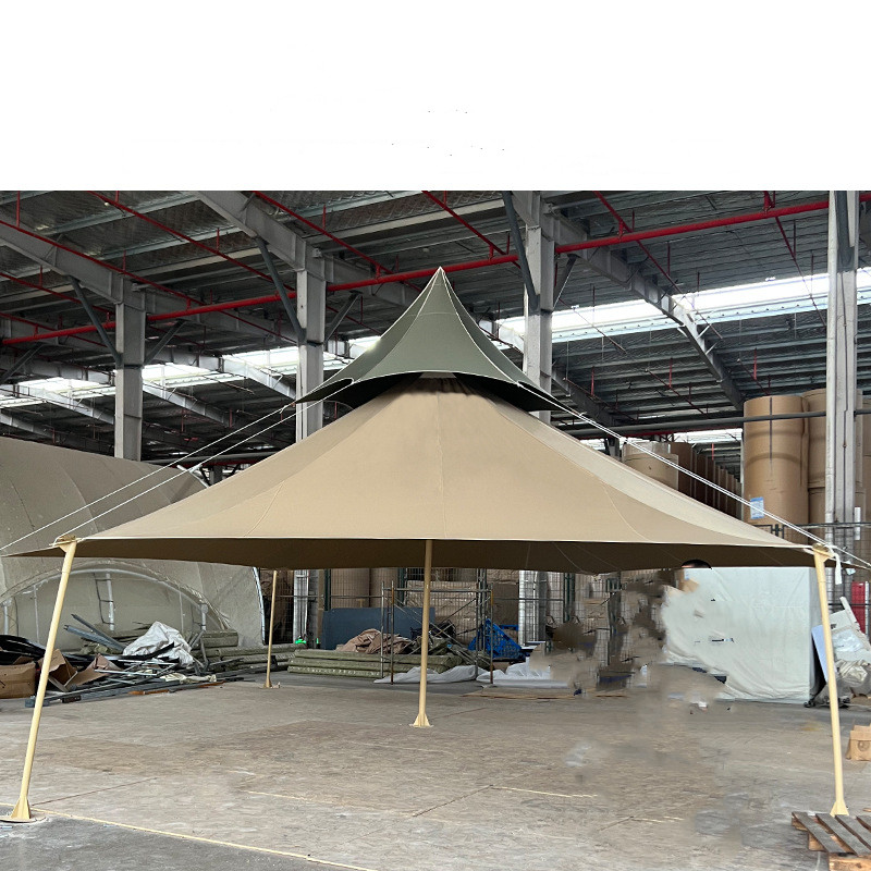 Outdoor Camping Venues - สถานที่จัดงานแต่งงานกลางแจ้งแบบแคมป์ปิ้ง, โครงเหล็กกันแดด, หลังคาคลุมกลางแจ้งสุดหรู, ผ้าคลุมกันฝนแบบ Oxford