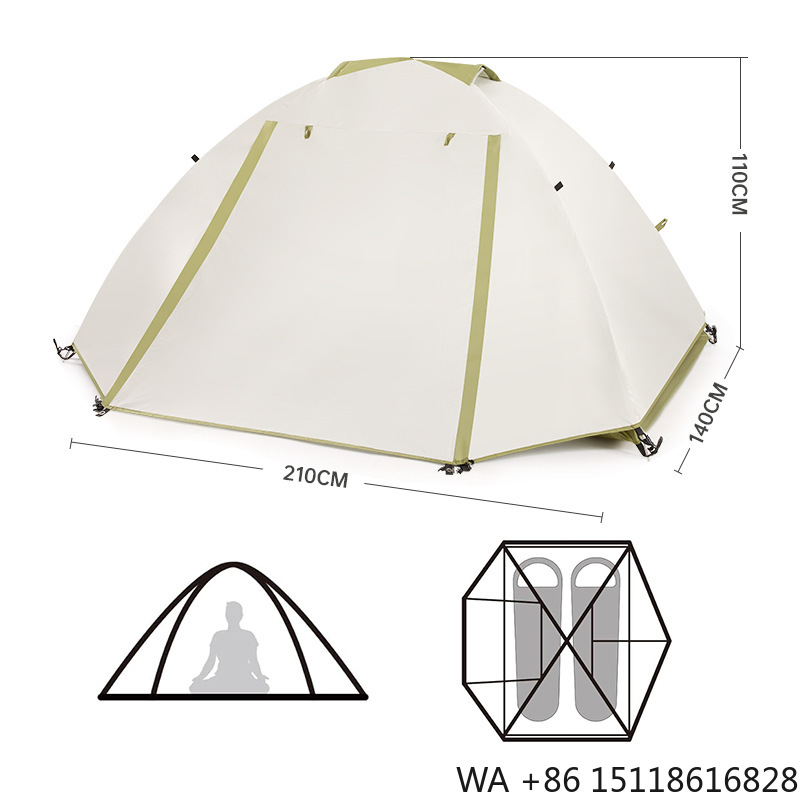 Outdoor Camping Hiking - เต็นท์เดินป่า ปีนเขา เทรคกิ้ง แคมป์ปิ้ง แบบสองชั้น กันน้ำ