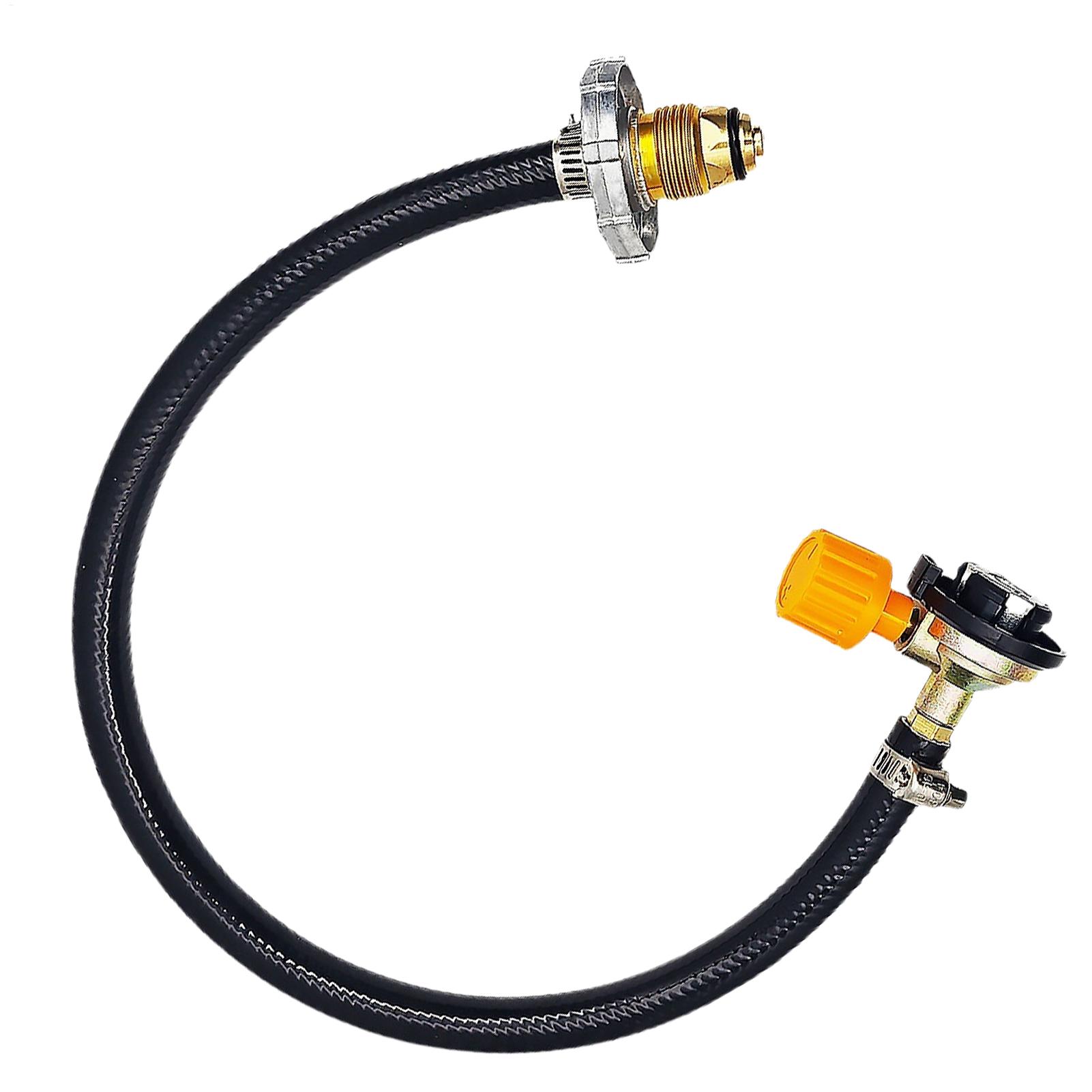 Outdoor Camping Gas Heater - ท่ออะแดปเตอร์โพรเพนสากลเชื่อมต่อเครื่องใช้ไฟฟ้าขนาดเล็ก 1 ปอนด์กับถังขนาดใหญ่เข้ากันได้กับเครื่องทําความร้อนแบบพกพา