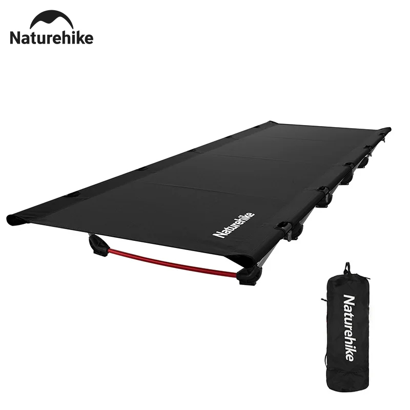 Outdoor Camping Cot - เนเจอร์ไฮค์ XJC05 เตียงพับสำหรับตั้งแคมป์ อุปกรณ์น้ำหนักเบาพิเศษ เตียงพับสำหรับตั้งแคมป์ อุปกรณ์เดินป่ากลางแจ้ง