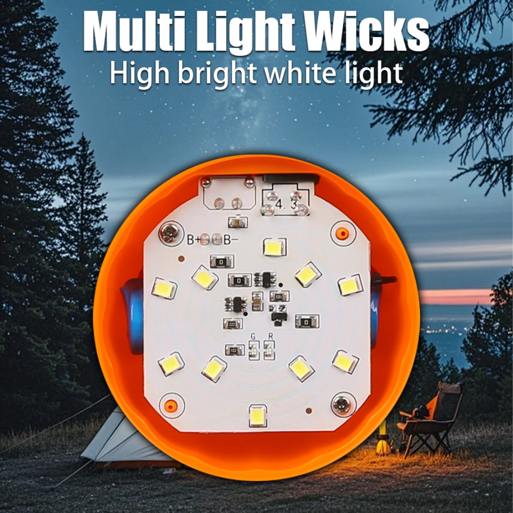 โคมไฟตั้งแคมป์ขนาดเล็กแบบพกพา  - Outdoor Camping Lamp บทวิจารณ์และราคา