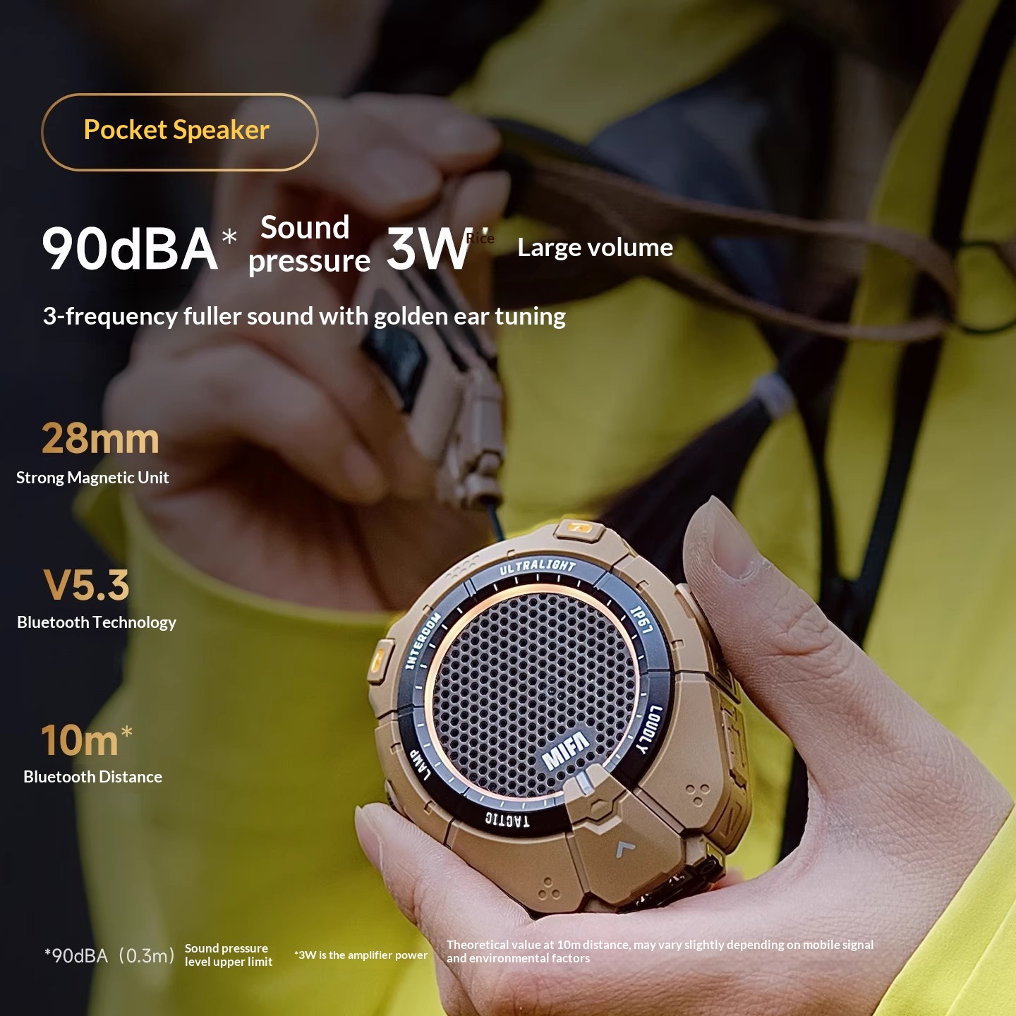 ลำโพงบลูทูธ MIFA Audio Pocket  - Zd Outdoor Camping บทวิจารณ์และราคา