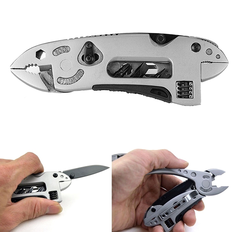 คีมอเนกประสงค์ มีดพับ ชุดไขควง - Outdoor Camping Tools บทวิจารณ์และราคา