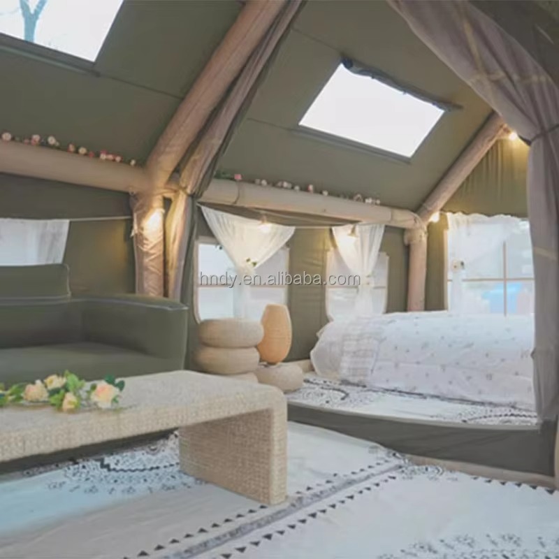 เต็นท์แคมป์ปิ้งกลางแจ้งแบบเป่า - Outdoor Camping Inflatable Tent บทวิจารณ์และราคา