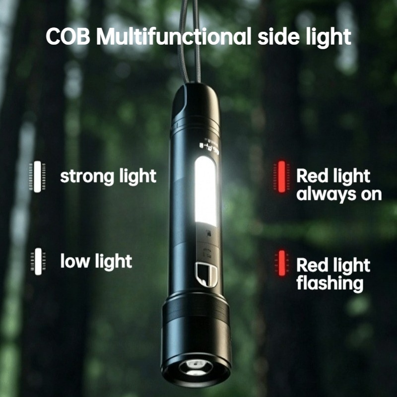 ไฟฉาย LED อเนกประสงค์ซูมได้ CO - Outdoor Camping Hiking บทวิจารณ์และราคา