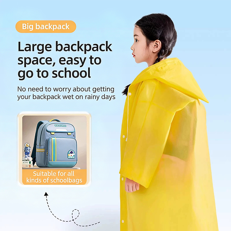 เสื้อกันฝนเด็กแบบใช้ครั้งเดียว - Camping Rain Poncho บทวิจารณ์และราคา