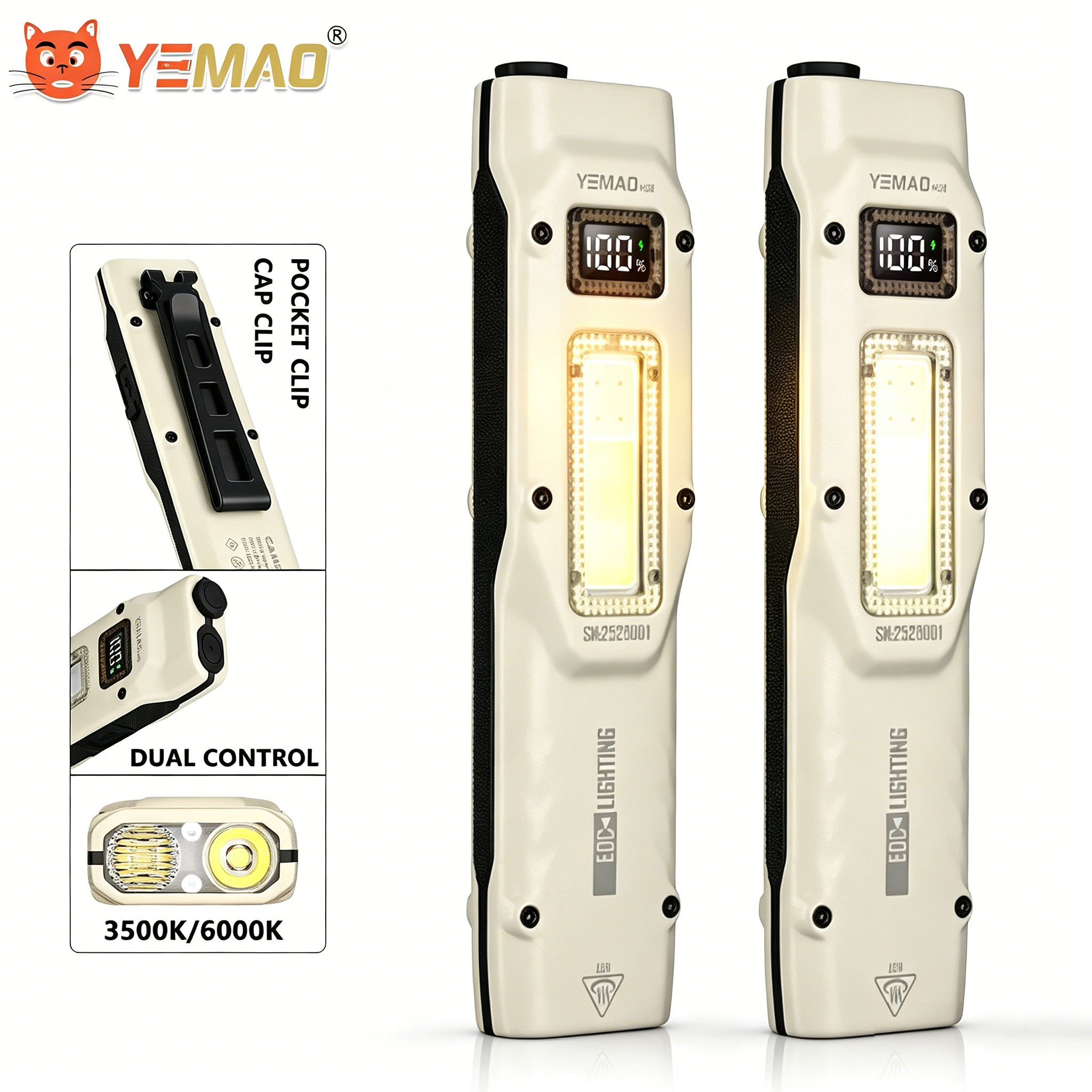 แบบพกพา 880LM YEMAO M28 Ultra- - Outdoor Camping Accessories บทวิจารณ์และราคา