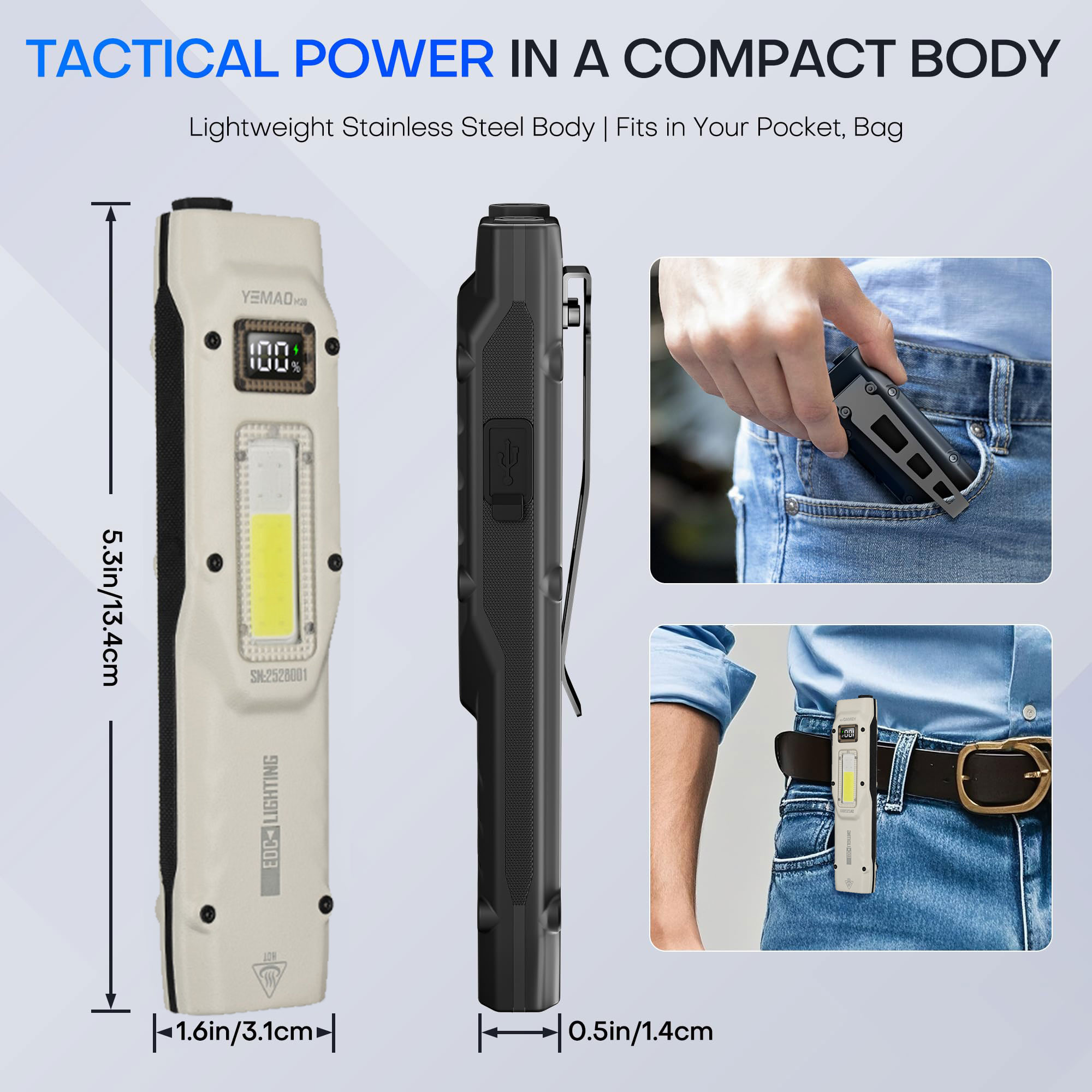 แบบพกพา 880LM YEMAO M28 Ultra- - Outdoor Camping Accessories บทวิจารณ์และราคา
