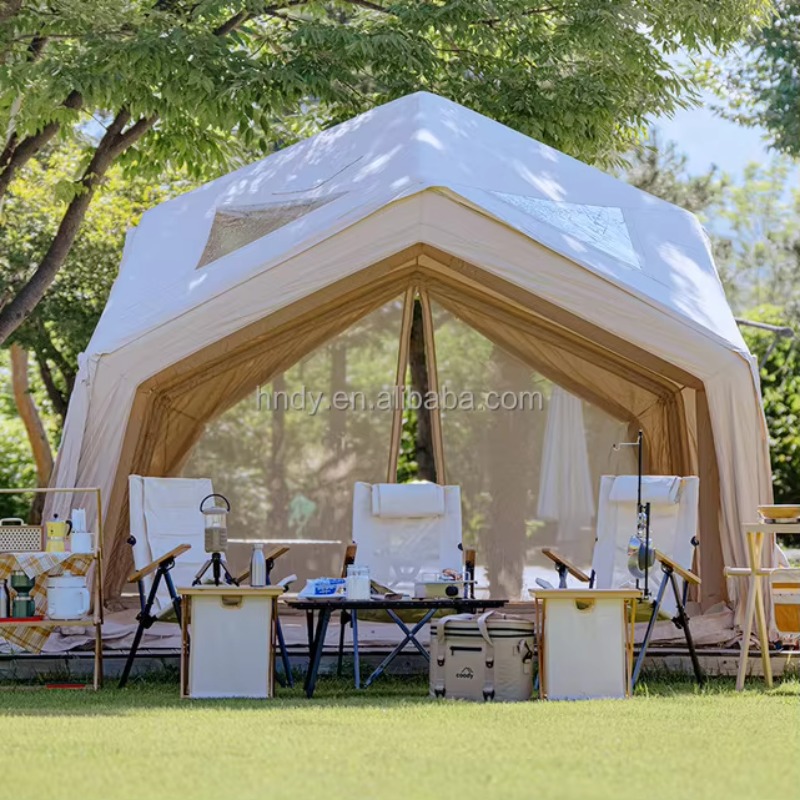 เต็นท์แคมป์ปิ้งแบบเป่าลมขนาดให - Outdoor Camping Inflatable Tent บทวิจารณ์และราคา