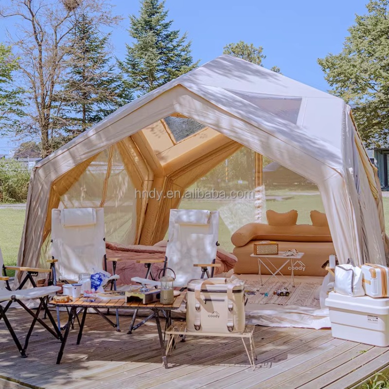 เต็นท์แคมป์ปิ้งแบบเป่าลมขนาดให - Outdoor Camping Inflatable Tent บทวิจารณ์และราคา