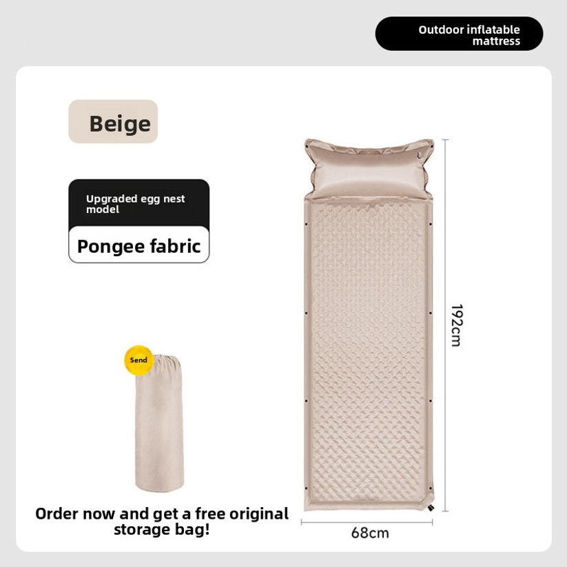 ที่นอนเป่าลม, แผ่นรองนอนฟองน้ำ - Outdoor Camping Inflatable Tent บทวิจารณ์และราคา