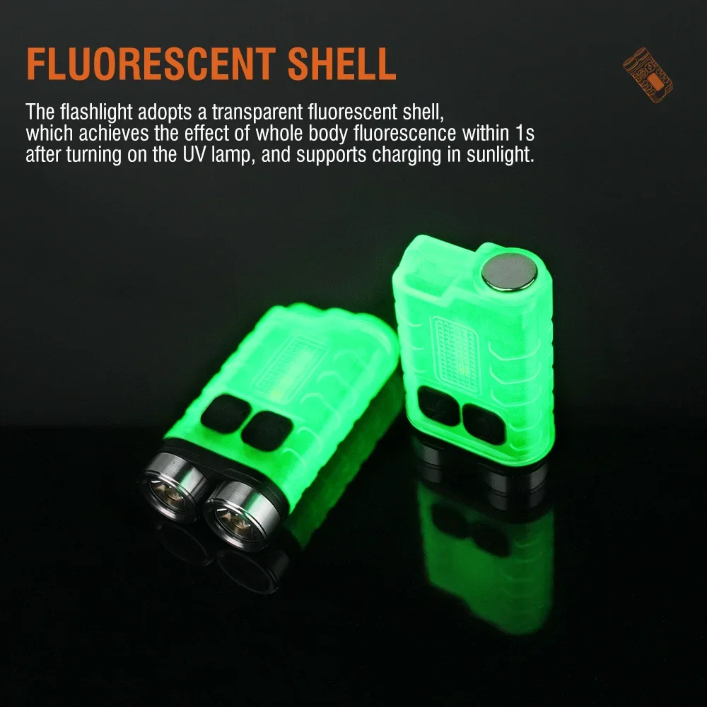 BORUiT V3 พวงกุญแจ LED แบบพกพา - Outdoor Camping Adventure บทวิจารณ์และราคา
