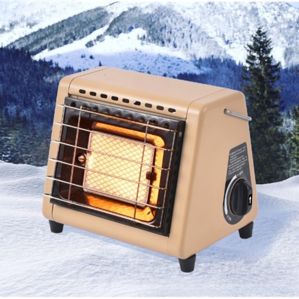 เตาแก๊สแบบพกพา 1.5KW เครื่องทำ - Outdoor Camping Gas Heater บทวิจารณ์และราคา