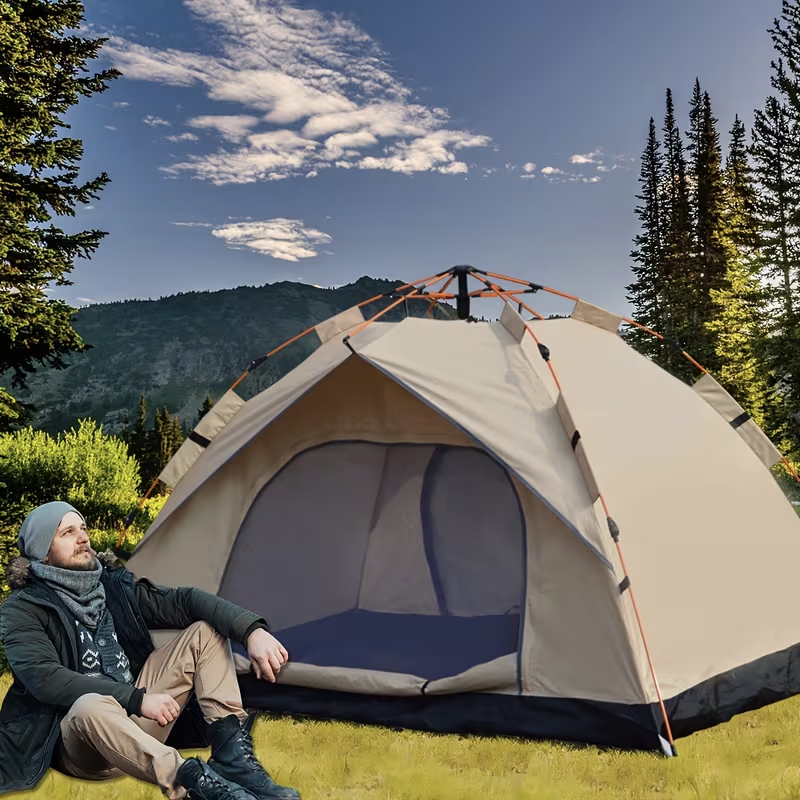 เต็นท์เปิดอัตโนมัติสำหรับใช้งา - Outdoor Camping Automatic Quick Opening Tent บทวิจารณ์และราคา