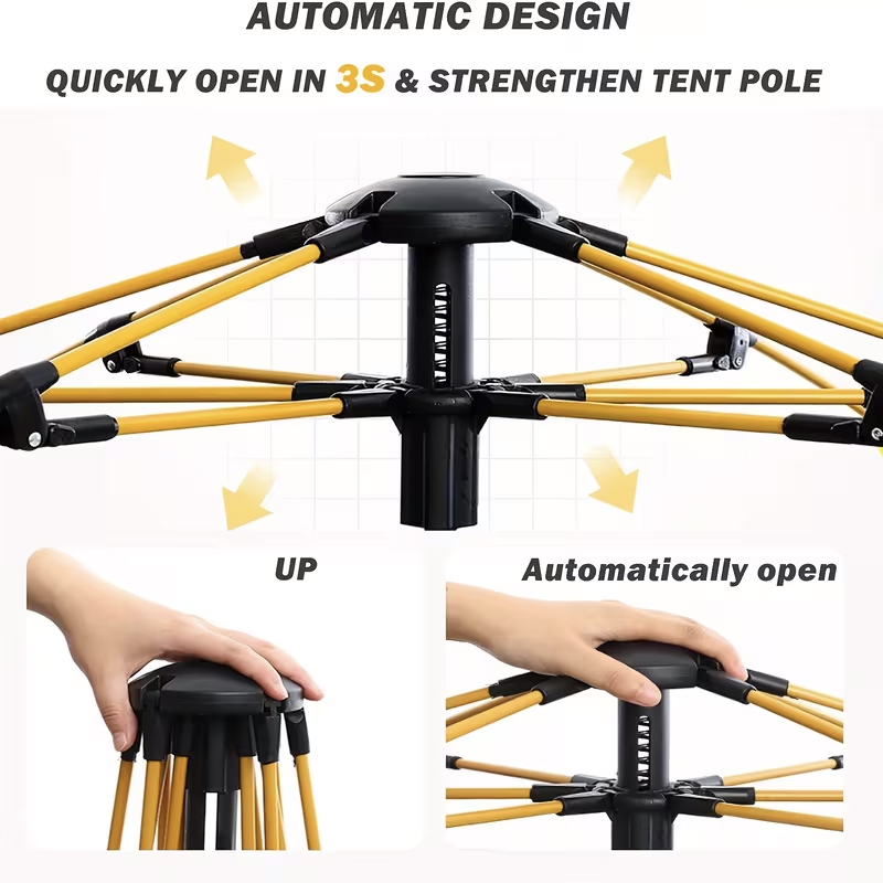 เต็นท์เปิดอัตโนมัติสำหรับใช้งา - Outdoor Camping Automatic Quick Opening Tent บทวิจารณ์และราคา
