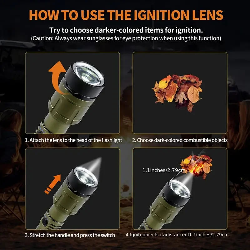 ไฟฉายที่ทรงพลังเป็นพิเศษ ไฟฉาย - Outdoor Camping Lamp บทวิจารณ์และราคา