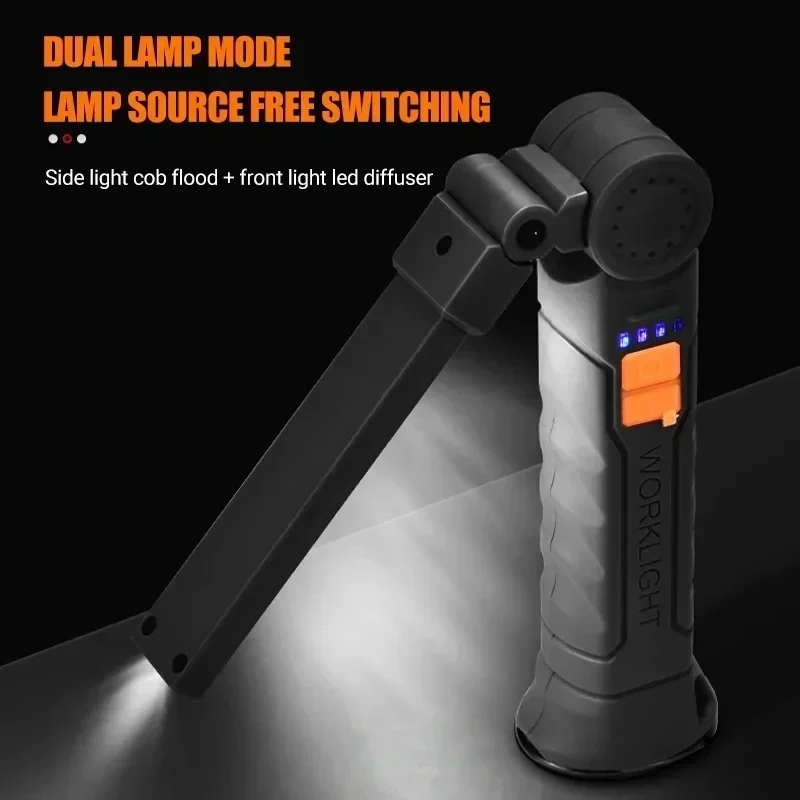 ไฟฉาย LED แบบพกพา COB ชาร์จไฟผ - Outdoor Camping Accessories บทวิจารณ์และราคา