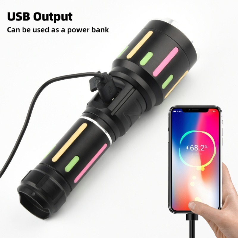 ไฟฉายเรืองแสงแสงสีขาวกำลังสูงแ - Outdoor Camping Hiking บทวิจารณ์และราคา