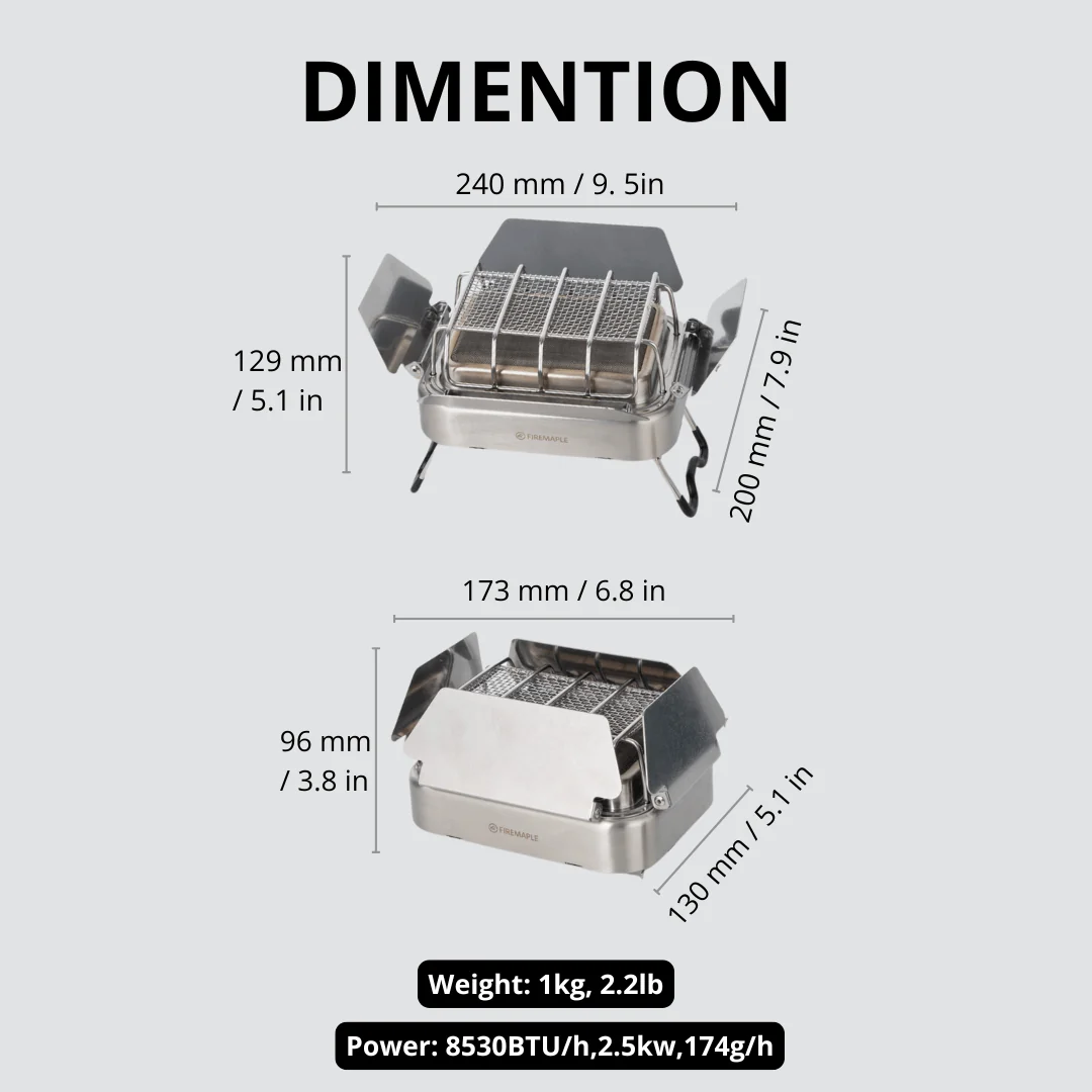 Fire-Maple Sunflower X แก๊สเตา - Outdoor Camping Gas Heater บทวิจารณ์และราคา