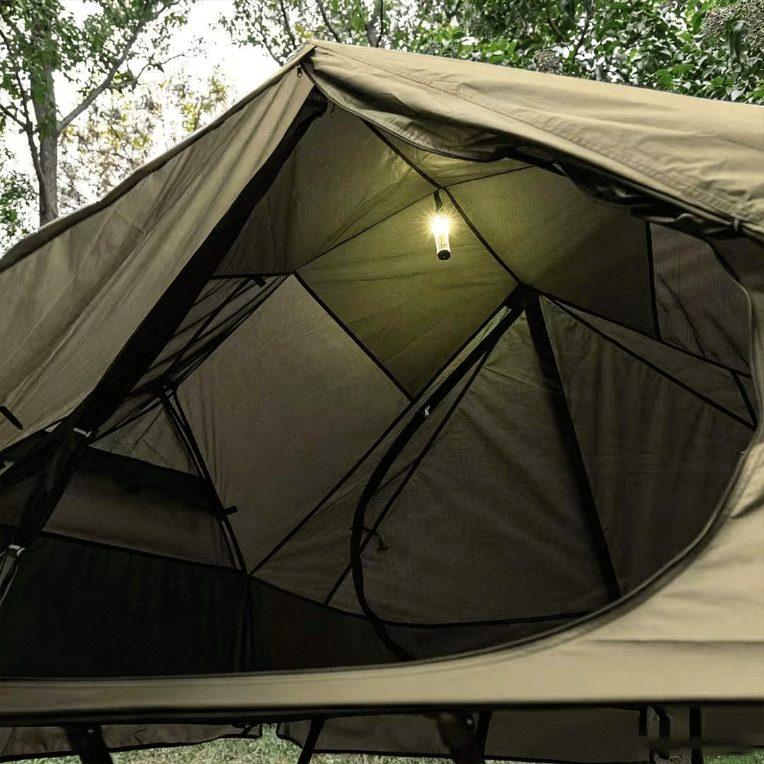 เตียงแคมป์ปิ้งยกสูงน้ำหนักเบาแ - Outdoor Camping Cot บทวิจารณ์และราคา