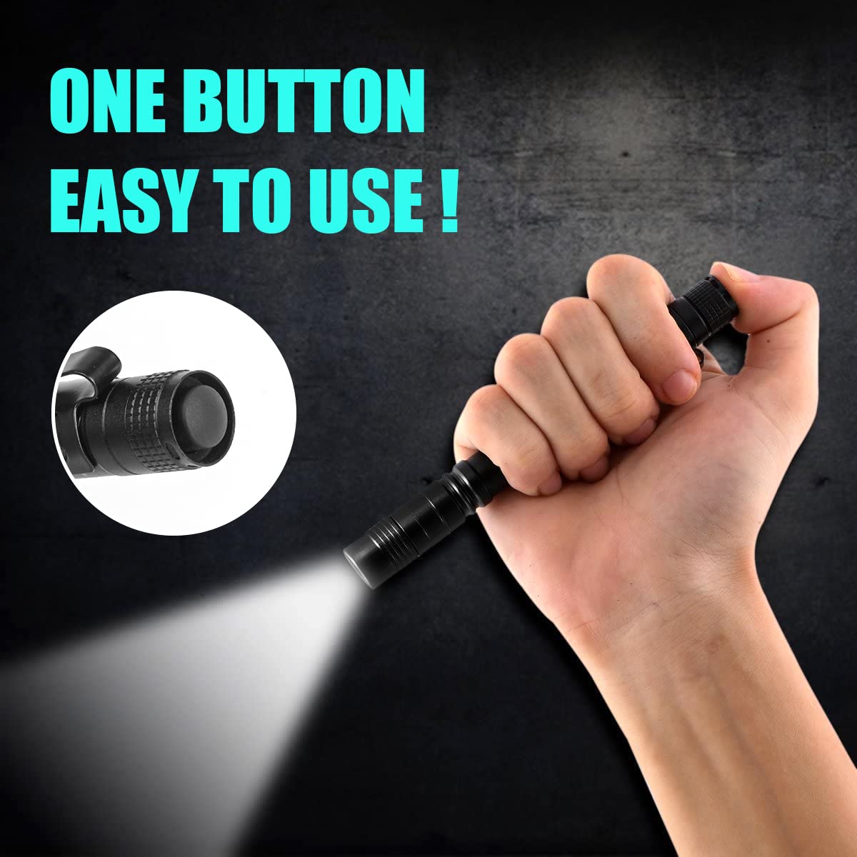 ไฟฉาย LED แบบพกพาขนาดเล็ก กันน - Outdoor Camping Adventure บทวิจารณ์และราคา