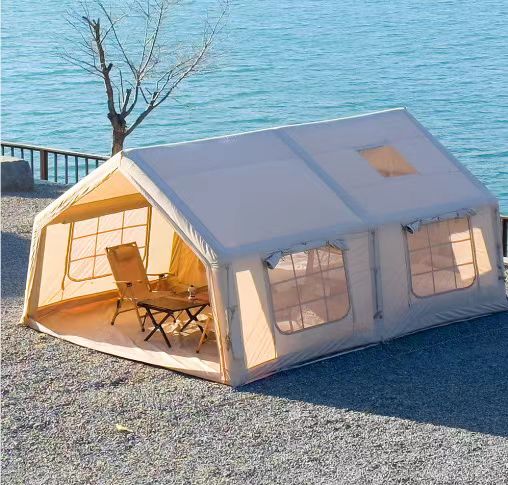 เต็นท์เป่าลมขนาดใหญ่ 17.2 ฟุต  - Outdoor Camping Inflatable Tent บทวิจารณ์และราคา
