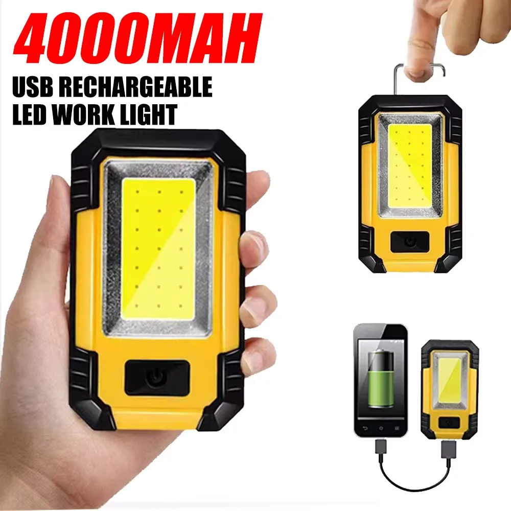 ไฟฉายชาร์จได้ 4000mAh แสงสว่าง - Outdoor Camping Accessories บทวิจารณ์และราคา
