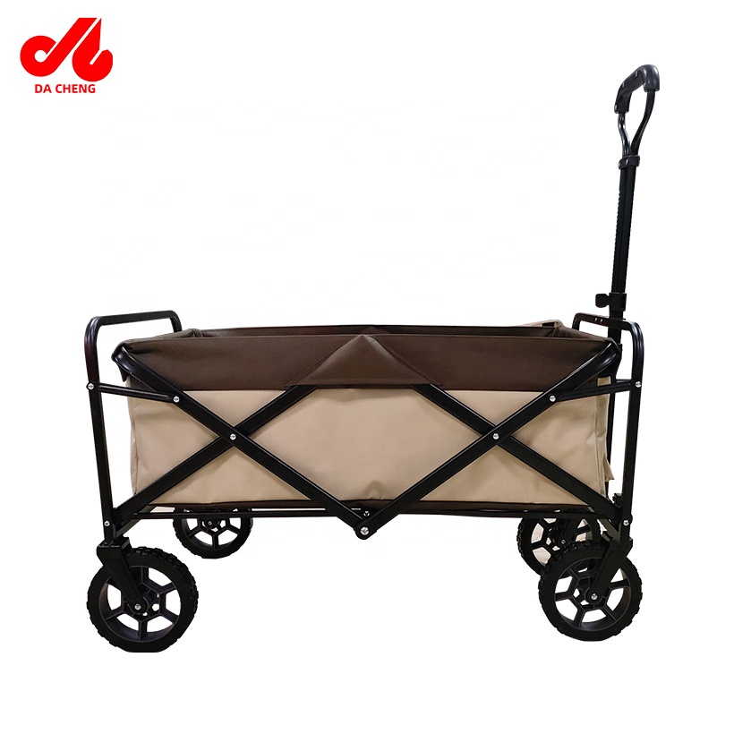 รถเข็นพับได้แบบพกพา น้ำหนักเบา - Outdoor Camping Hiking บทวิจารณ์และราคา