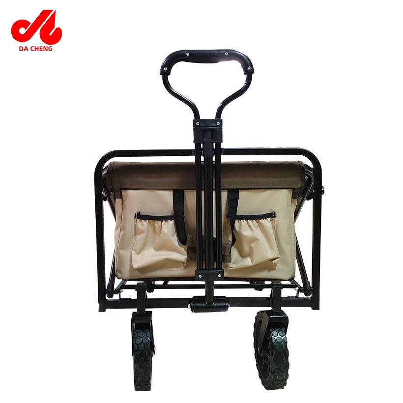 รถเข็นพับได้แบบพกพา น้ำหนักเบา - Outdoor Camping Hiking บทวิจารณ์และราคา