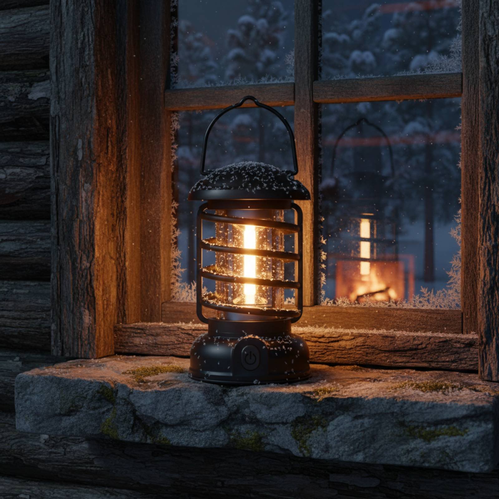 โคมไฟตั้งแคมป์สไตล์เรโทร แหล่ง - Outdoor Camping Lamp บทวิจารณ์และราคา