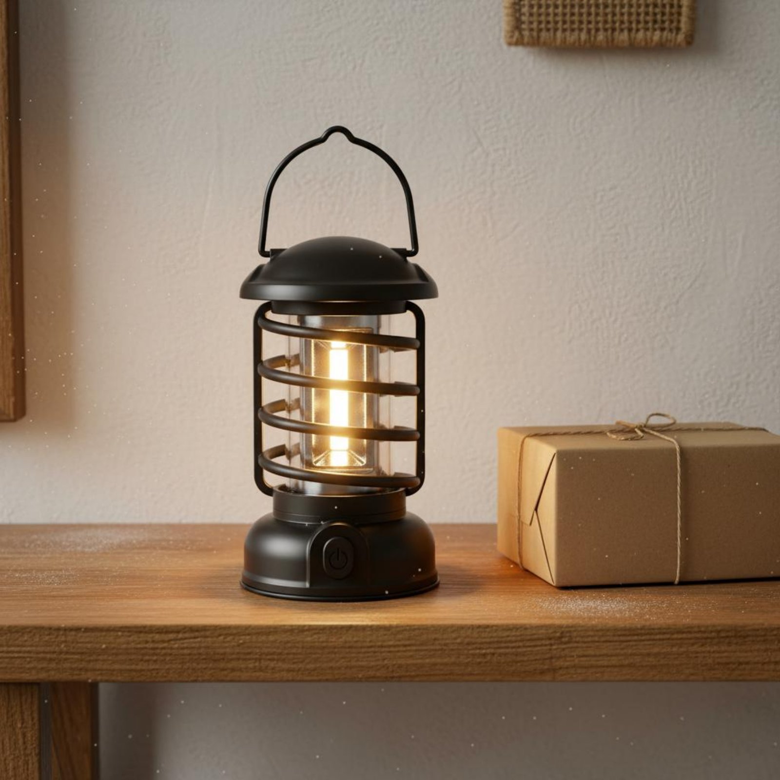 โคมไฟตั้งแคมป์สไตล์เรโทร แหล่ง - Outdoor Camping Lamp บทวิจารณ์และราคา