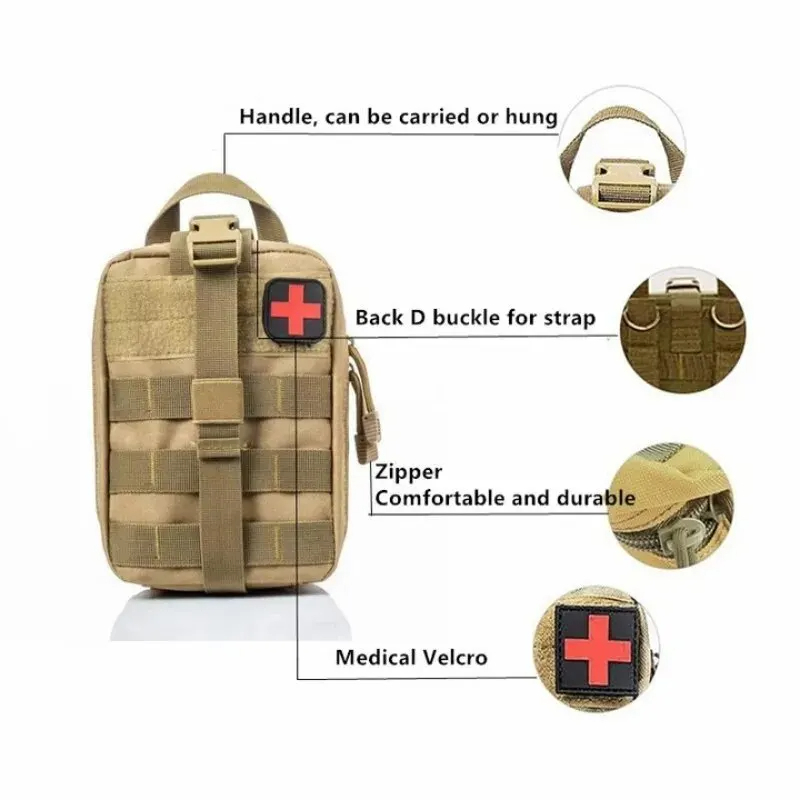 ยุทธวิธีชุดปฐมพยาบาลถุงแพทย์ฉุ - Survival Kit บทวิจารณ์และราคา