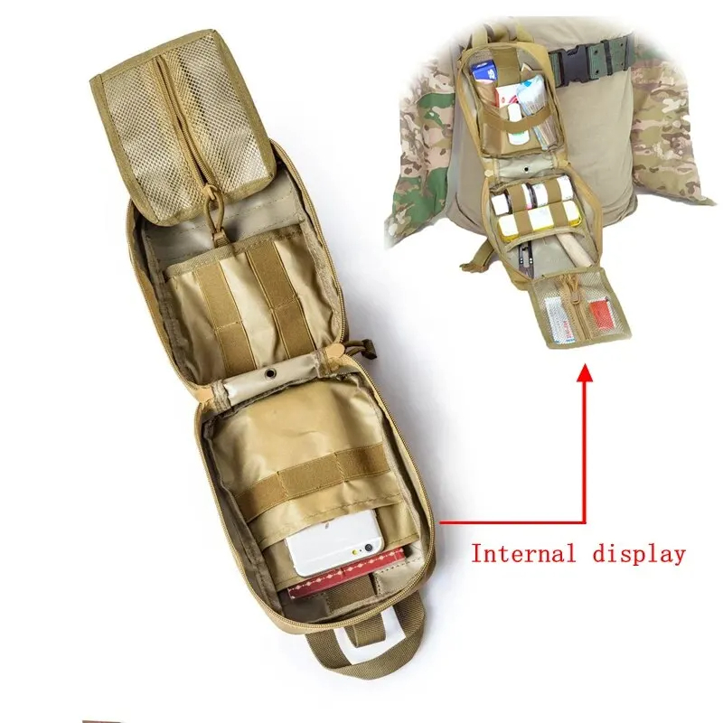 ยุทธวิธีชุดปฐมพยาบาลถุงแพทย์ฉุ - Survival Kit บทวิจารณ์และราคา