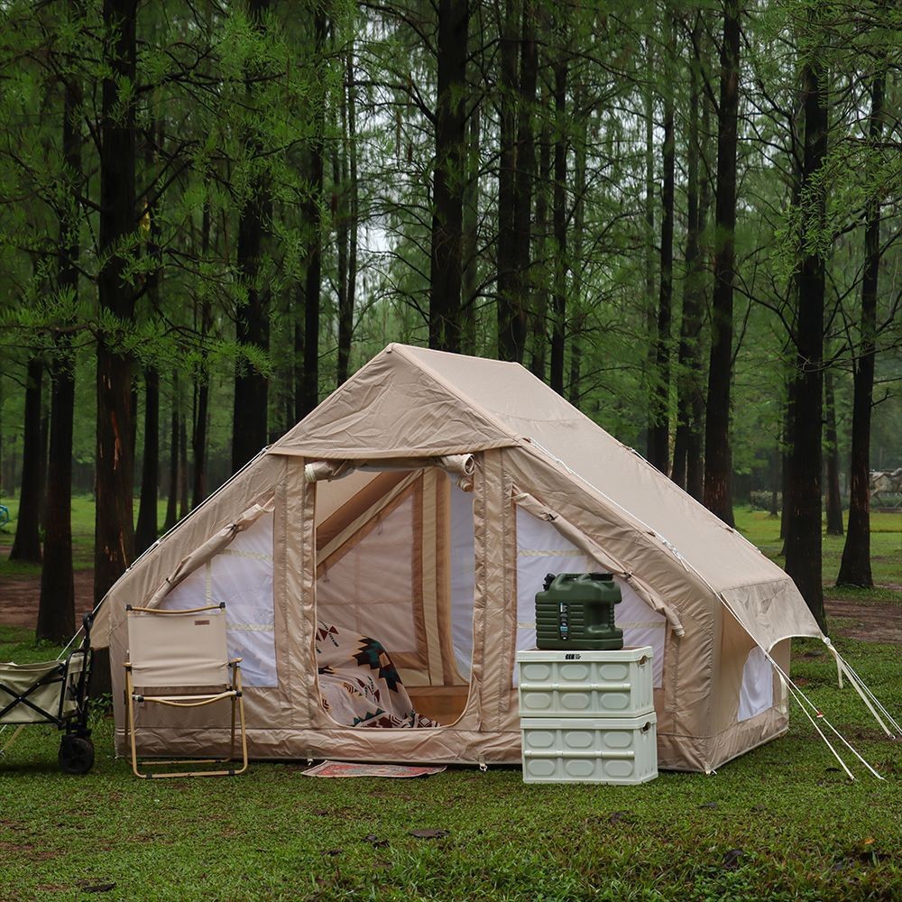 เต็นท์เป่าลมน้ำหนักเบาสำหรับตั - Outdoor Camping House บทวิจารณ์และราคา