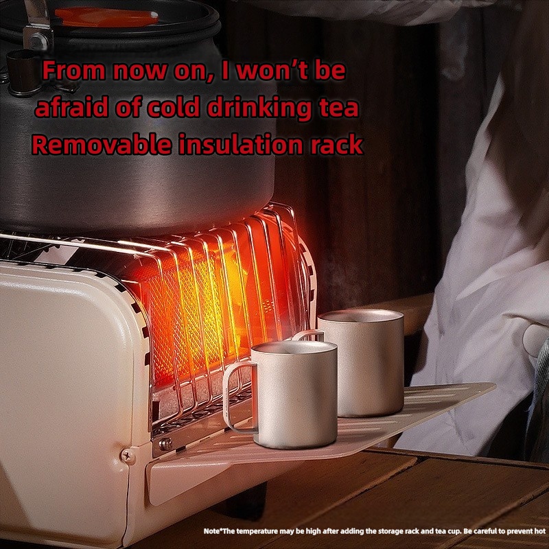 เตาแก๊สแคมป์ปิ้ง 1200W เตาพกพา - Outdoor Camping Gas Heater บทวิจารณ์และราคา