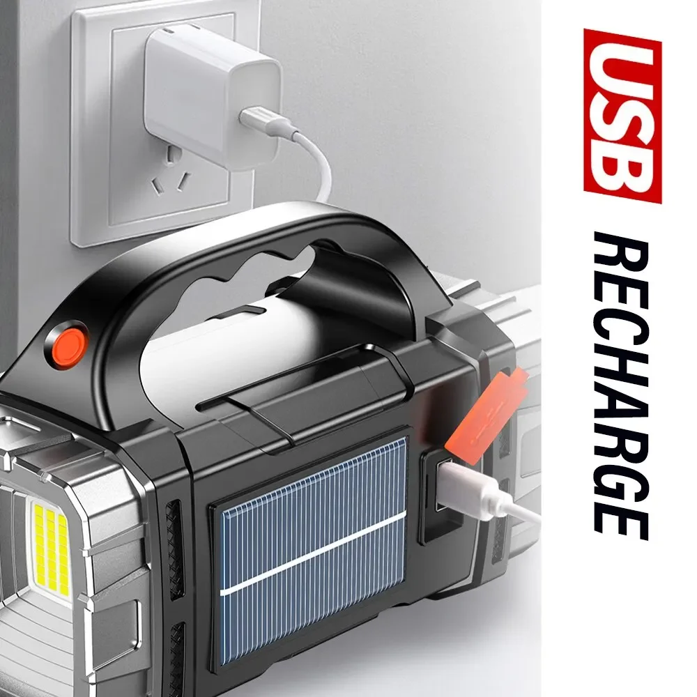 อัพเกรดใหม่ ไฟฉาย LED พลังงานแ - Outdoor Camping Adventure บทวิจารณ์และราคา