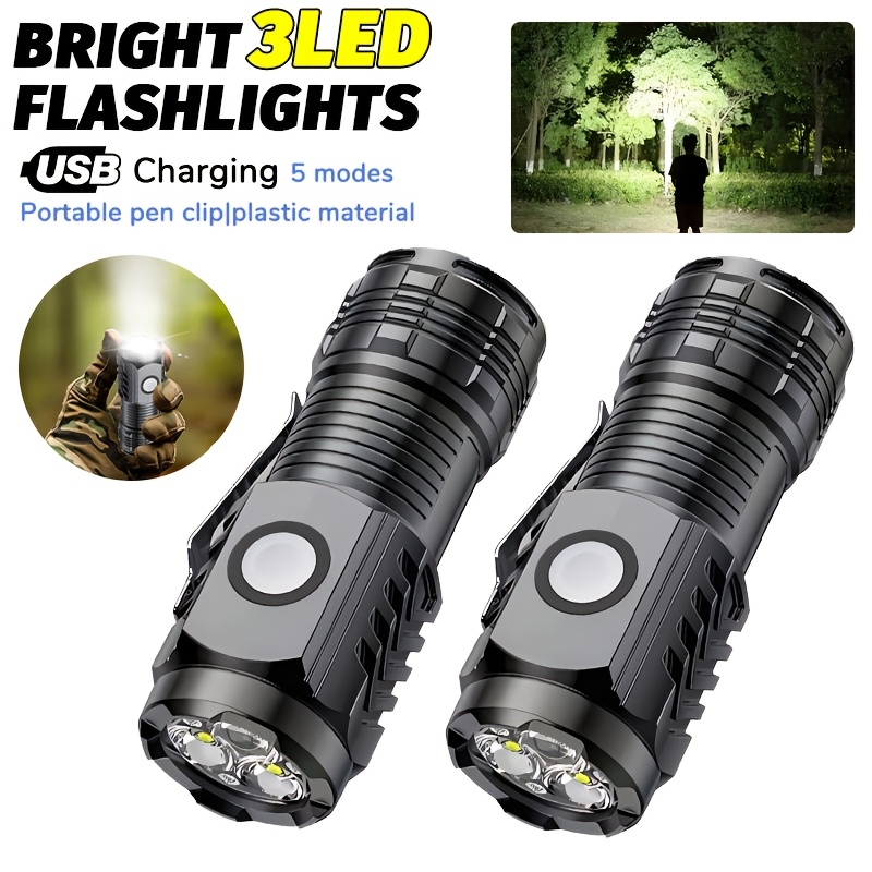 ไฟฉายพกพาขนาดเล็กแบบ LED พลังส - Outdoor Camping Adventure บทวิจารณ์และราคา