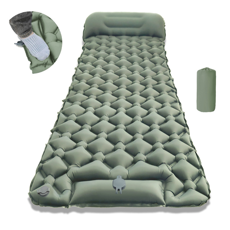 แผ่นรองนอนพับได้แบบพกพา สำหรับ - Outdoor Camping Inflatable Tent บทวิจารณ์และราคา