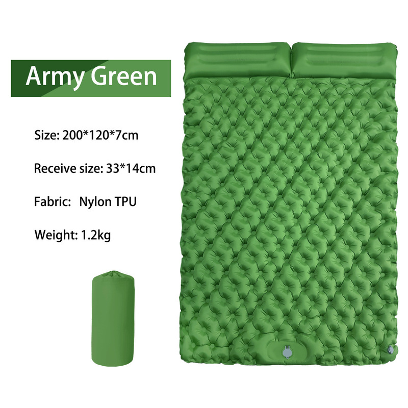 แผ่นรองนอนพับได้แบบพกพา สำหรับ - Outdoor Camping Inflatable Tent บทวิจารณ์และราคา