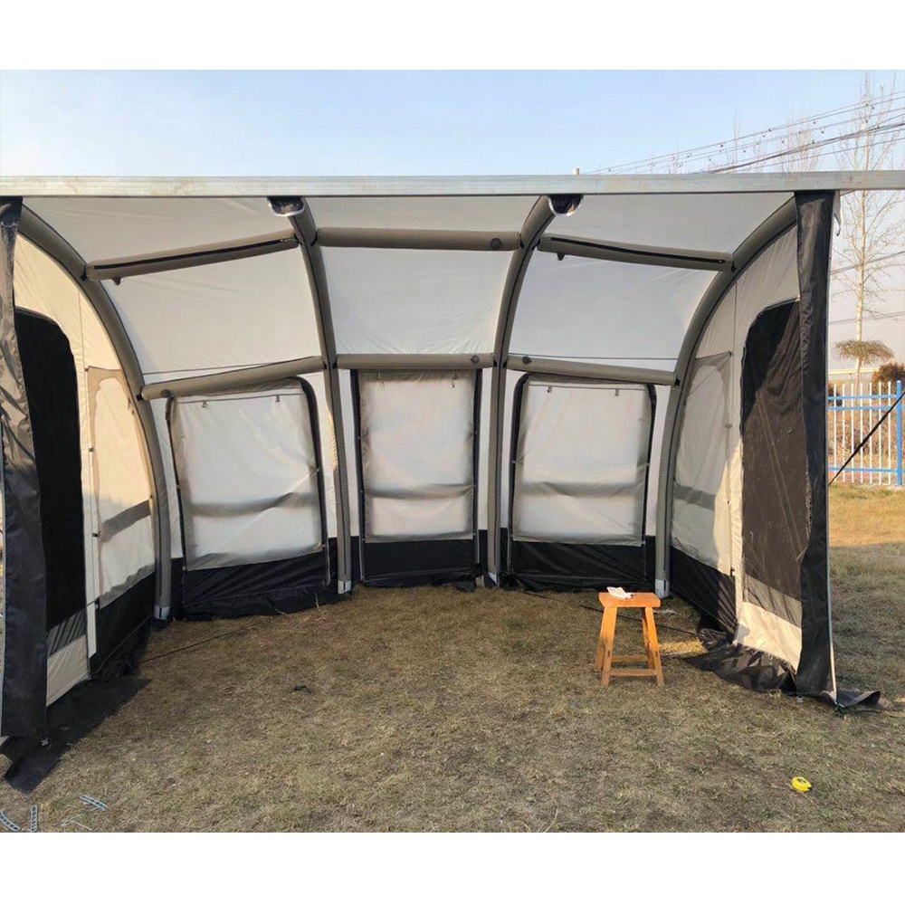 เต็นท์เป่าลมสำหรับคาราวานและรถ - Outdoor Camping Automatic Quick Opening Tent บทวิจารณ์และราคา