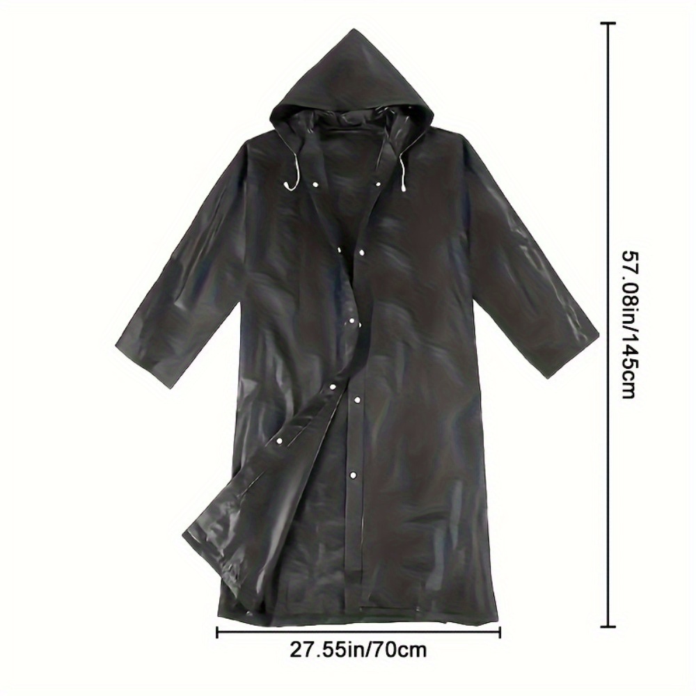 เสื้อปอนโชกันฝนสำหรับผู้ใหญ่ทุ - Camping Rain Poncho บทวิจารณ์และราคา