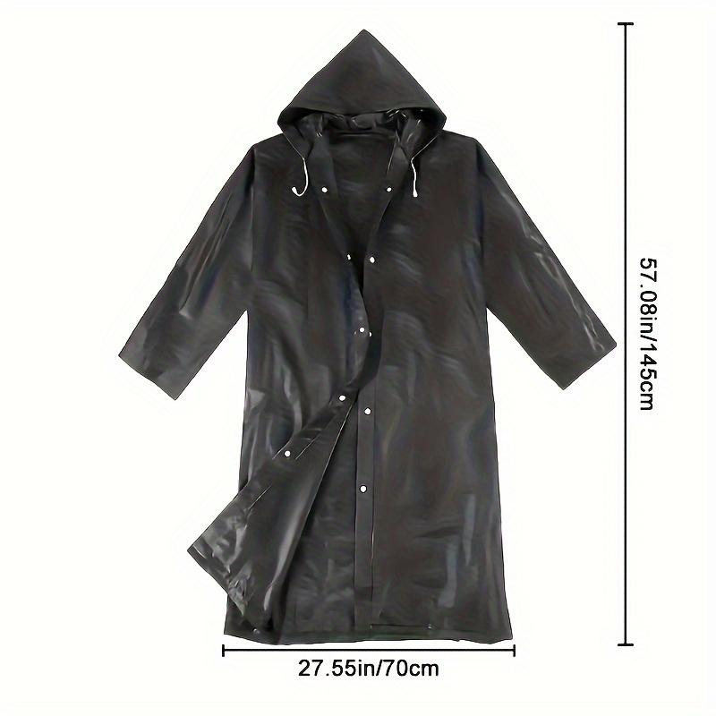 เสื้อปอนโชกันฝนสำหรับผู้ใหญ่ทุ - Camping Rain Poncho บทวิจารณ์และราคา