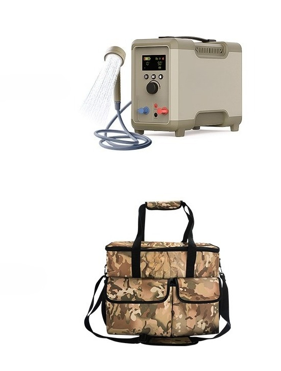 เครื่องทำน้ำอุ่นกลางแจ้งแบบพกพ - Outdoor Camping Gas Heater บทวิจารณ์และราคา