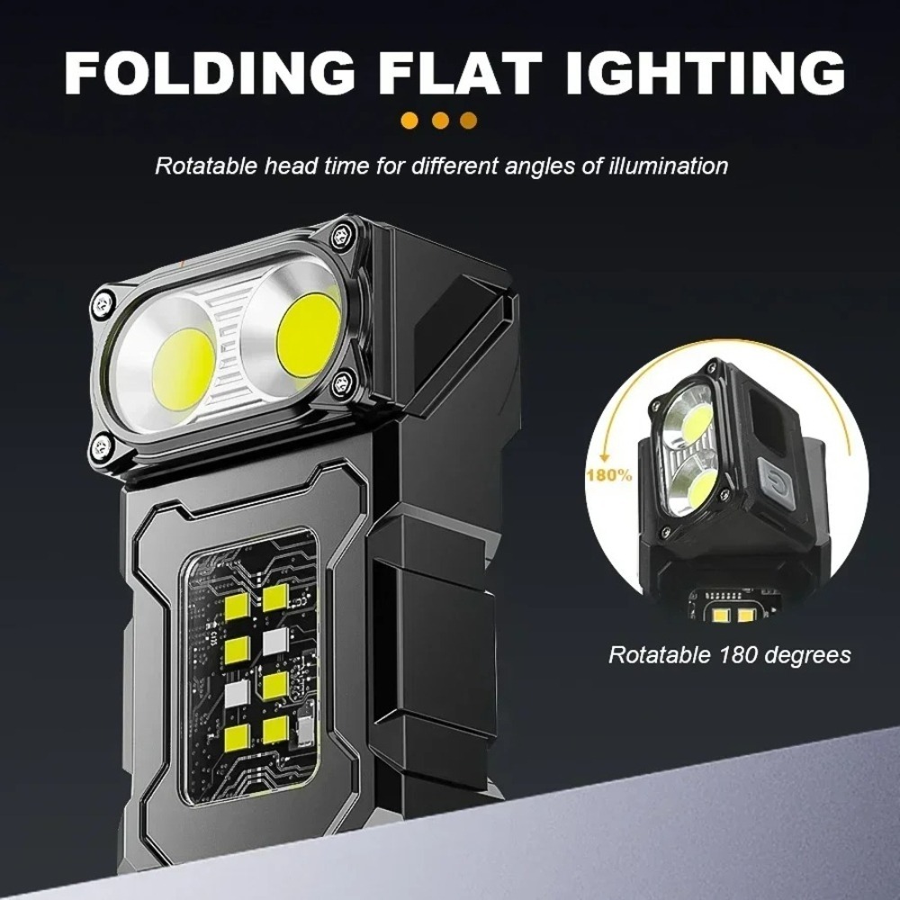 ไฟฉาย LED ขนาดเล็กแบบชาร์จไฟได - Outdoor Camping Hiking บทวิจารณ์และราคา